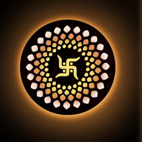 SWASTIK LED WALL DECOR LIGHT