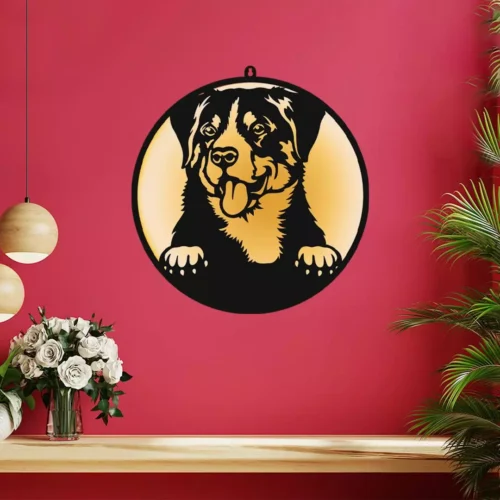 Cute Dog LED Wall Decor Light