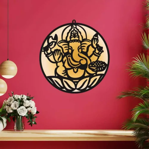 Ganpati Bappa-Ganesh Ji LED Wall Decor Light - Image 2