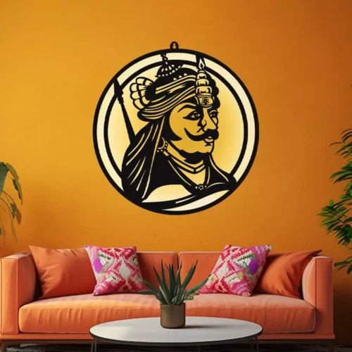 Maharana Pratap LED Wall Decor Light