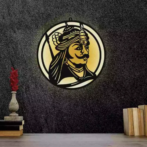 Maharana Pratap LED Wall Decor Light - Image 2