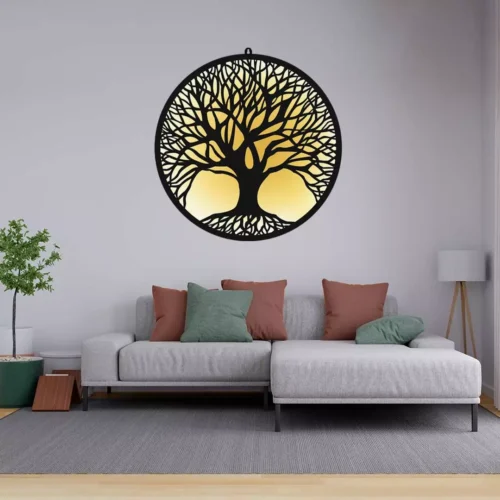 Tree Of Life LED Wall Decor Light - Image 3